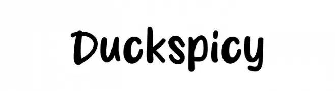 Duck spicy  免费字体下载
