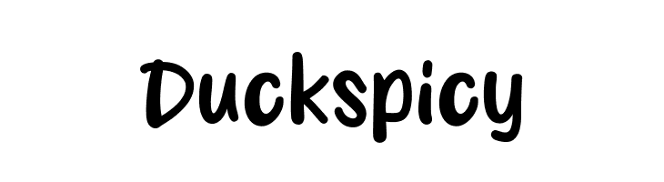 Duck spicy  Free Fonts Download