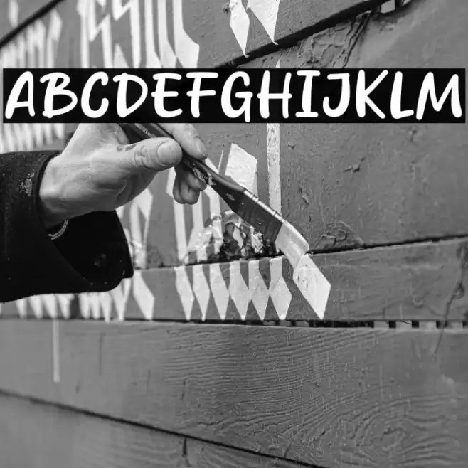 Duck spicy Font examples