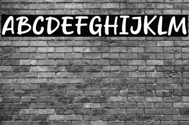 Duck spicy Font examples