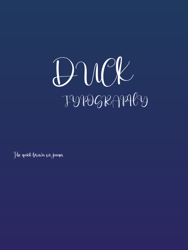 Duck Poster