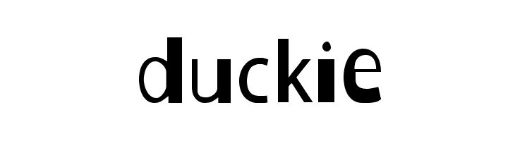 Duckie Font