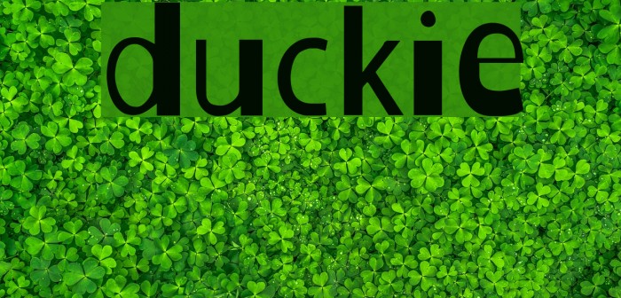 Duckie Font examples