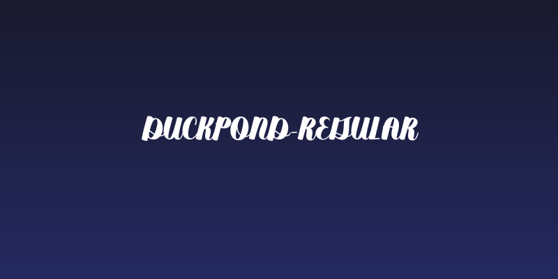 Duckpond-Regular Social Header
