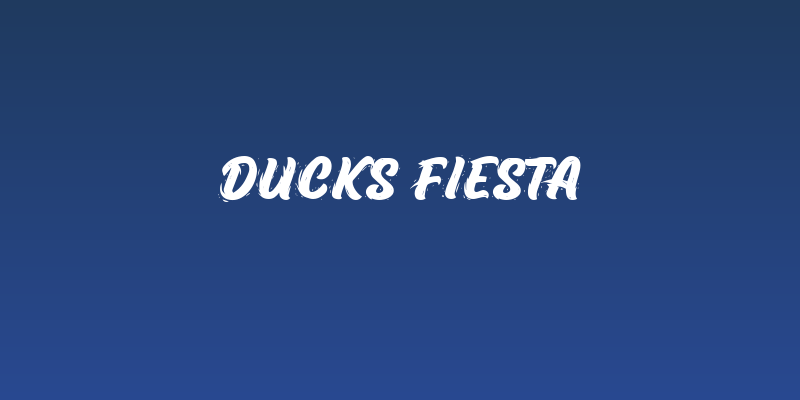 Ducks Fiesta Social Header