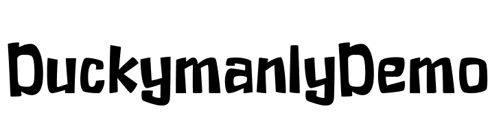 Duckymanly Demo  font caratteri gratis