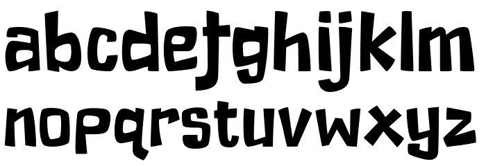 Duckymanly Demo Font LOWERCASE