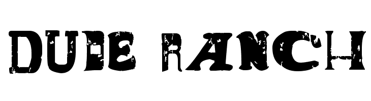 Dude Ranch  baixar fontes gratis