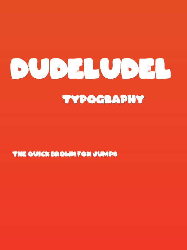 Dudeludel  Poster