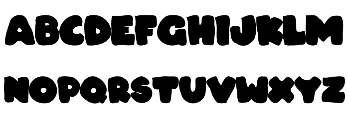 Dudeludel Font LOWERCASE