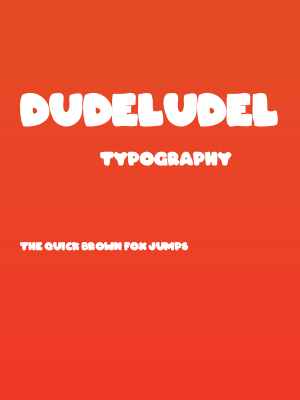 Dudeludel Poster