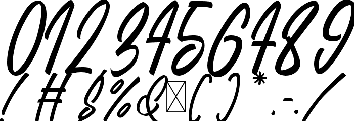 Dudley Regular Font OTHER CHARS