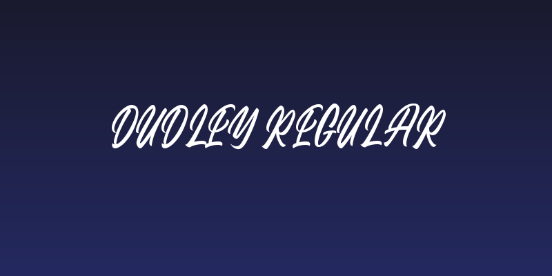 Dudley Regular Social Header