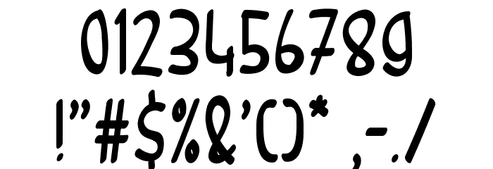 Dudlidoo Font OTHER CHARS