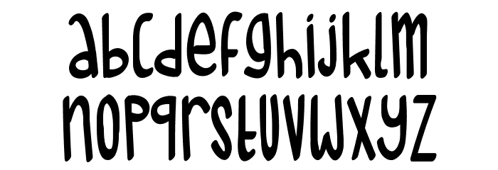 Dudlidoo Font LOWERCASE