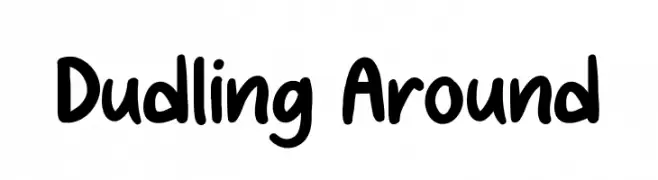 Dudling Around  font caratteri gratis