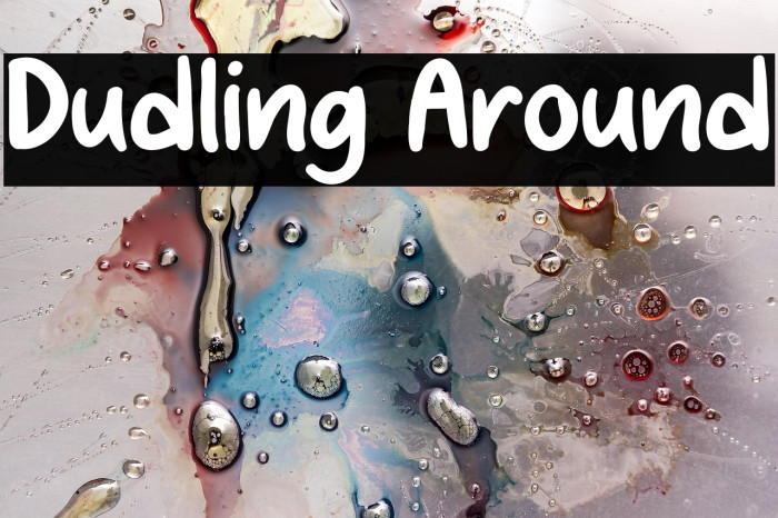 Dudling Around Example 1