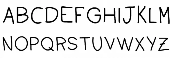 Dudu Cyrillic 字体 大写