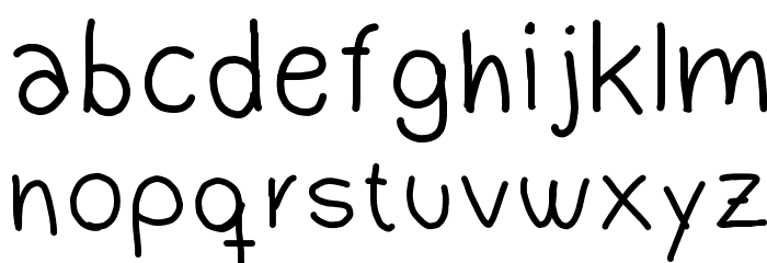 Dudu Cyrillic Font LOWERCASE
