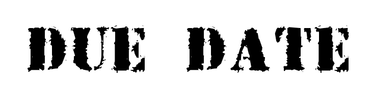 Due Date Fonte