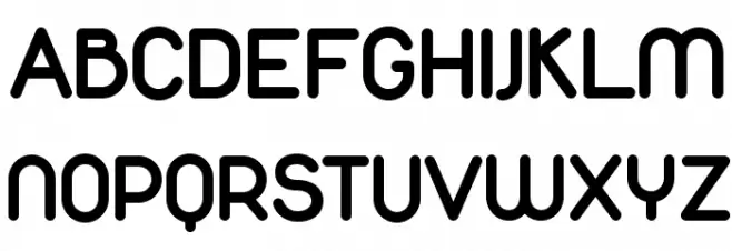 Duepuntozero Bold Fonte MAIÚSCULAS