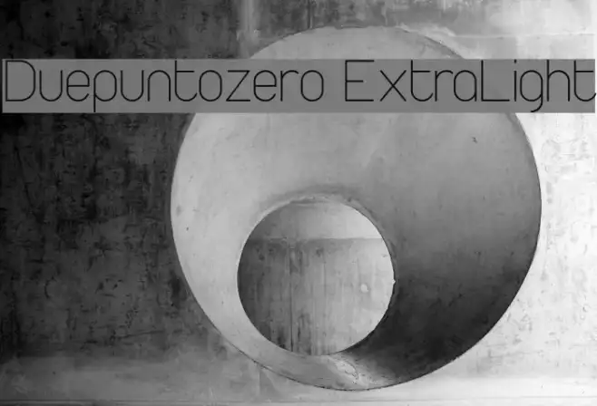 Duepuntozero ExtraLight Example 3