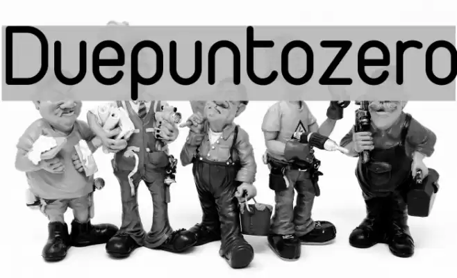 Duepuntozero फ़ॉन्ट examples