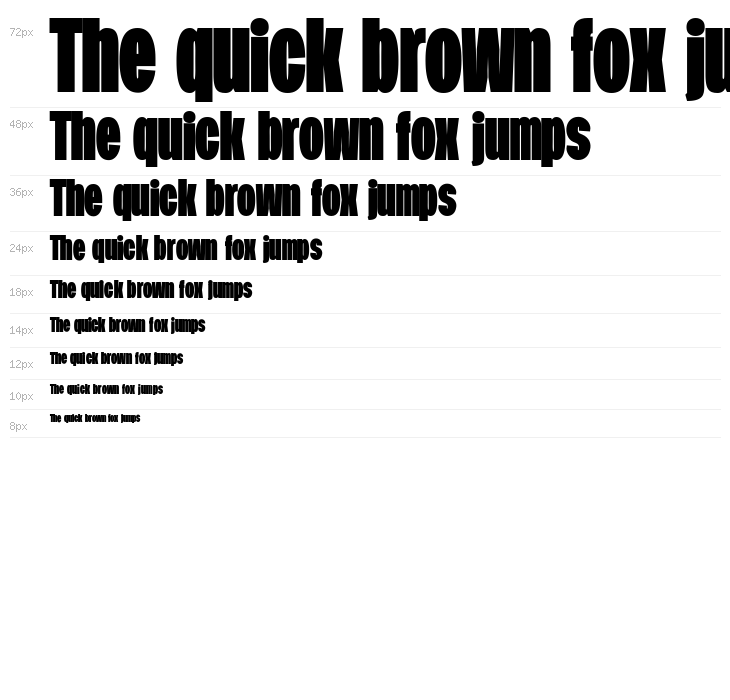 Duera PERSONAL USE Condensed Black Waterfall