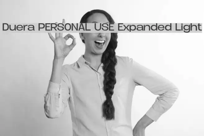 Duera PERSONAL USE Expanded Light Example 3