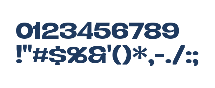 Duera PERSONAL USE Expanded Medium Other Characters