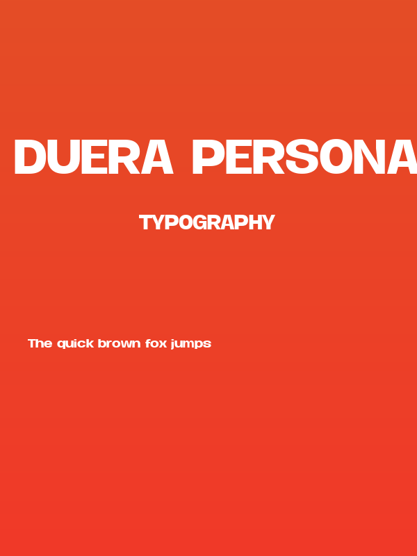 Duera PERSONAL USE Expanded Medium Poster