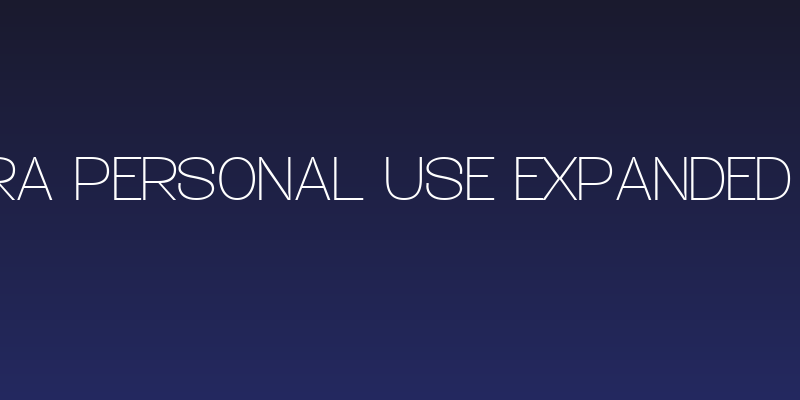 Duera PERSONAL USE Expanded Thin Social Header