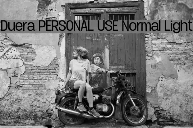 Duera PERSONAL USE Normal Light Example 1
