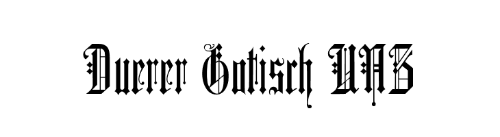 Duerer Gotisch UNZ  नि: शुल्क फ़ॉन्ट्स डाउनलोड