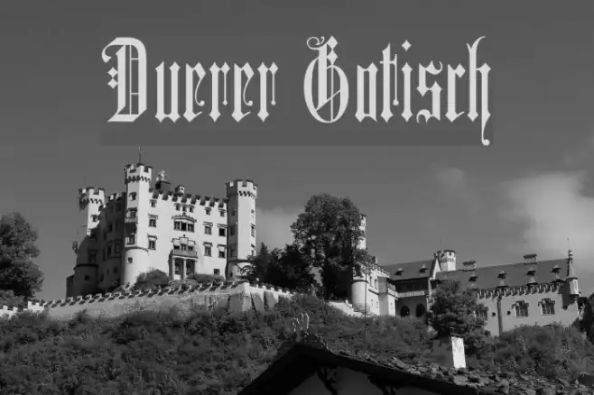 Duerer Gotisch Example 2