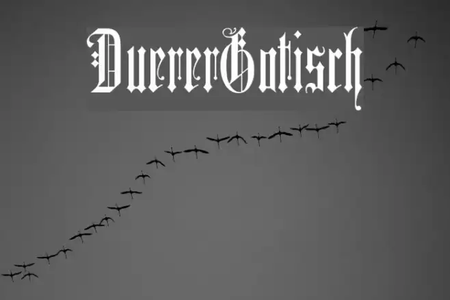 DuererGotisch Example 2