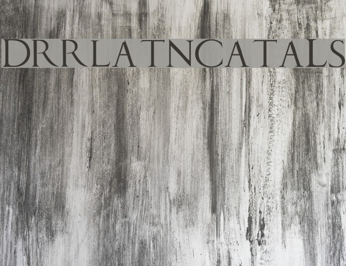 DuererLatinCapitals Font examples