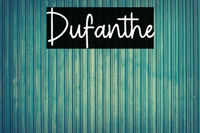 Dufanthe Example 2