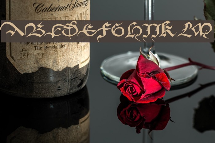 Dufay Font examples