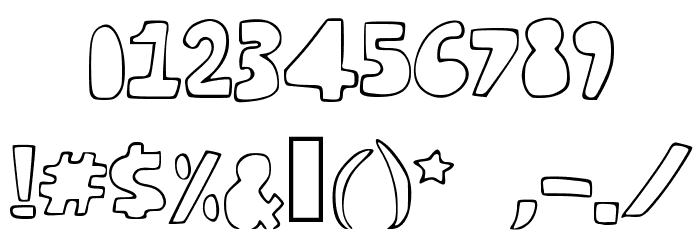 DufusDoodle Font OTHER CHARS