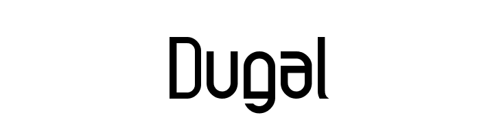 Dugal  免费字体下载