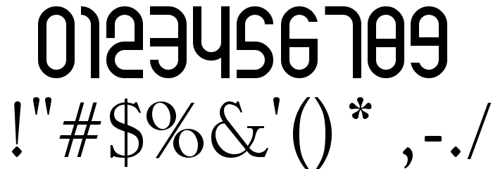 Dugal Font OTHER CHARS