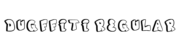 Dugffiti Regular Font