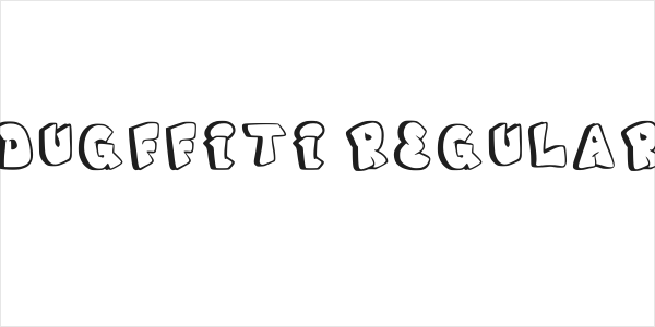Dugffiti Regular Logo
