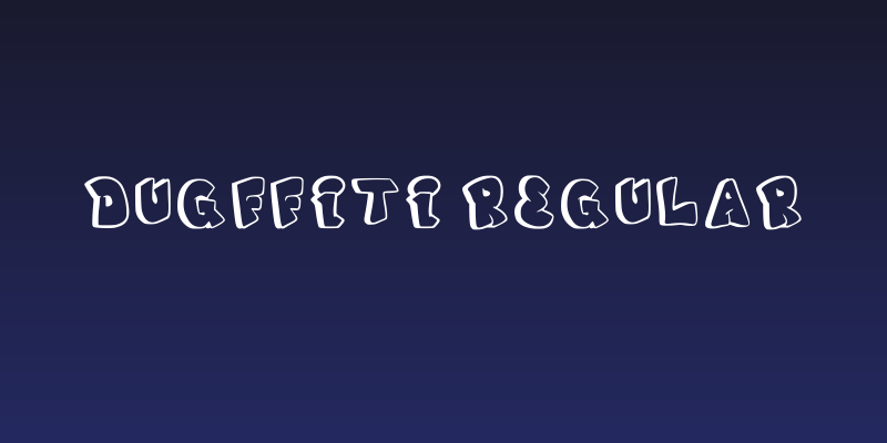 Dugffiti Regular Social Header