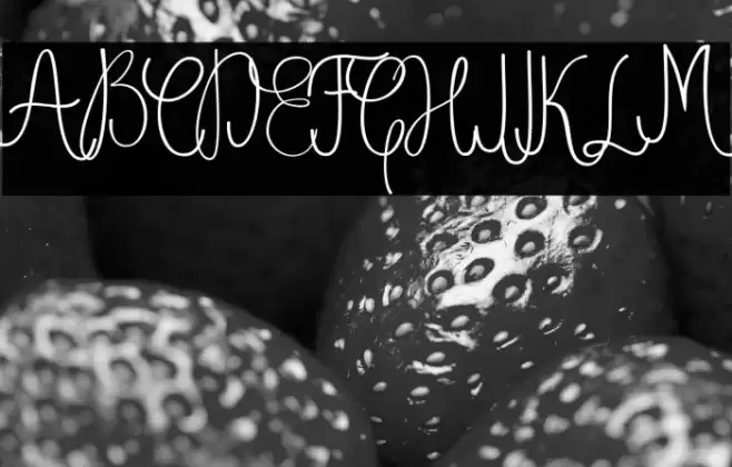 DughterFree Font examples