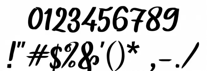 Duhai Font OTHER CHARS