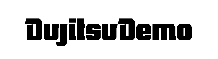 Dujitsu Demo  font caratteri gratis
