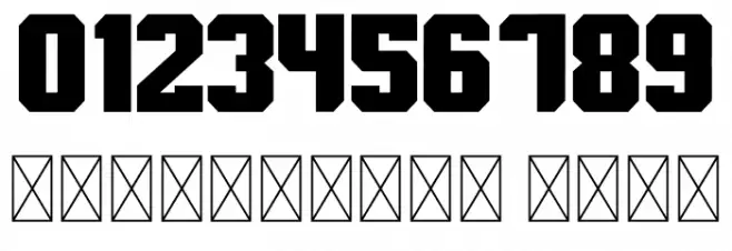 Dujitsu Demo フォント その他の文字