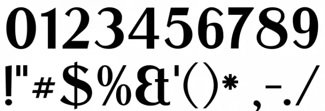 Dukas CF SemiBold Regular Font OTHER CHARS
